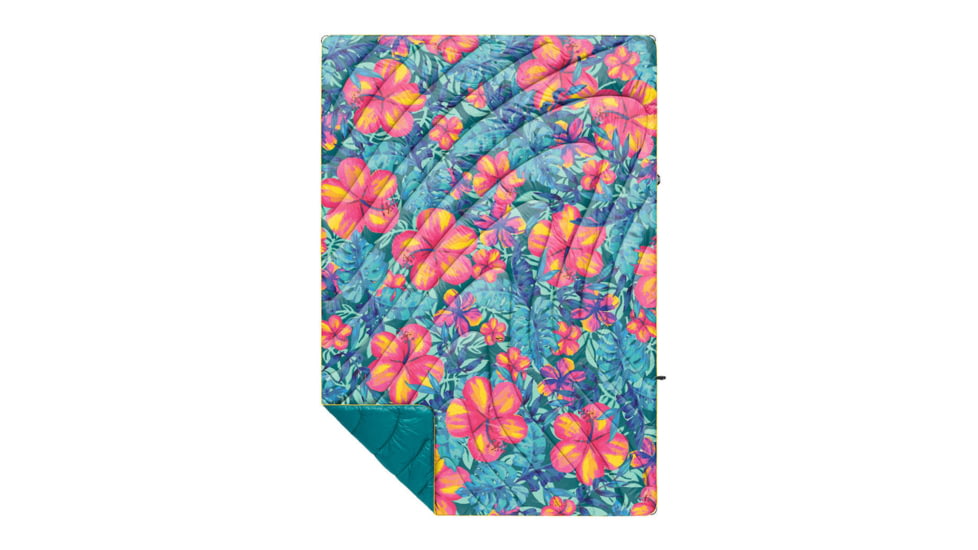 Rumpl Original Puffy Blanket, Blue Hawaii, 1 Person, TPPB-BH1-1