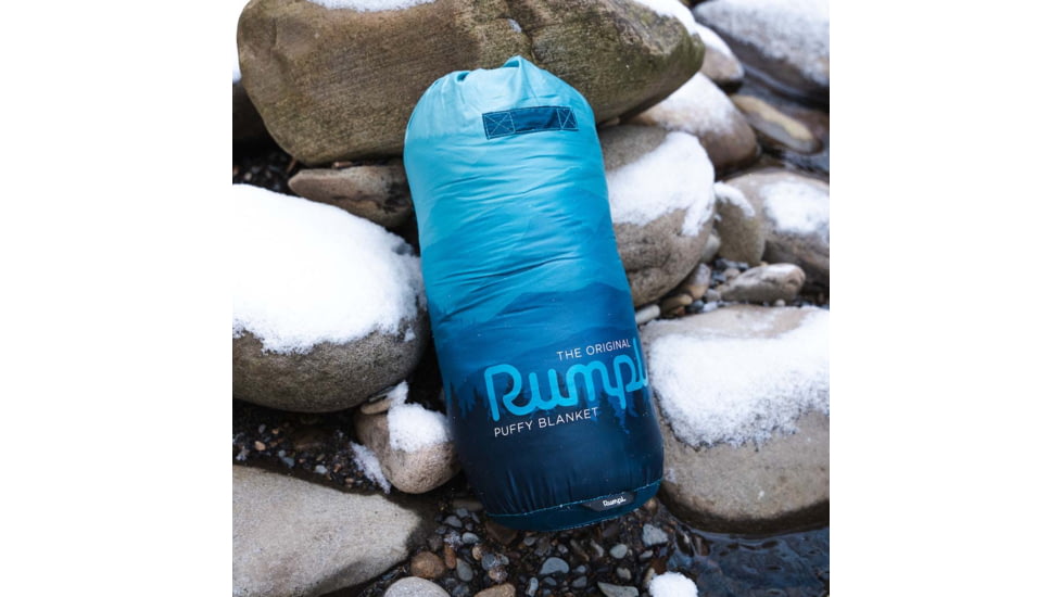 Rumpl Original Puffy Blanket, Blue Ridge Fade, 1 Person, TPPB-BRF-1