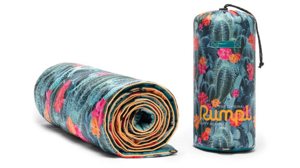 Rumpl Original Puffy Blanket, Cactus Bloom, 1 Person, TPPB-CB1-1