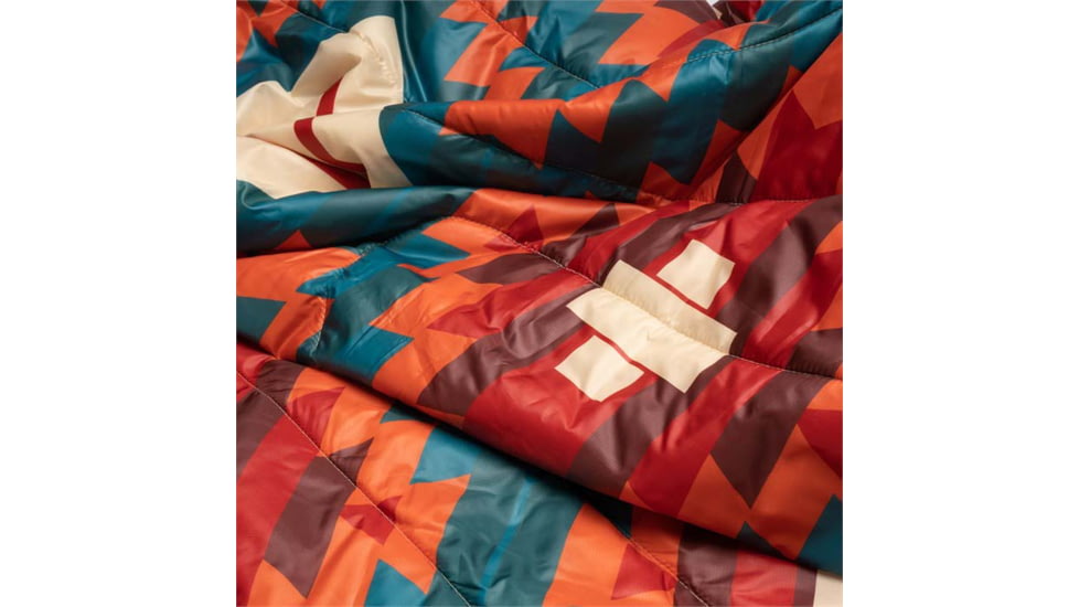 Rumpl Original Puffy Blanket, Copper Basket/Kassie Kussman, 1 Person, TPPB-KK1-1