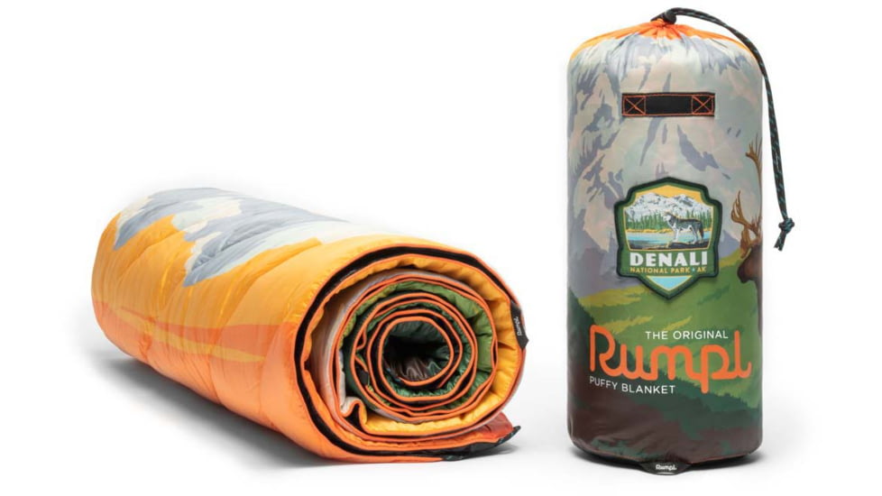 Rumpl Original Puffy Blanket, Denali National Park, 1 Person, TPPB-DEN-1