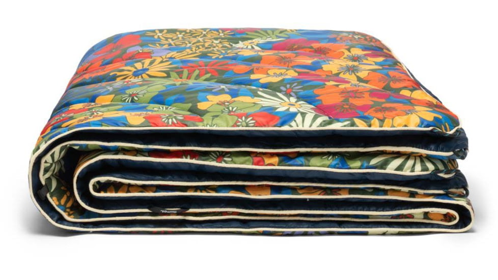 Rumpl Original Puffy Blanket, Flower Crown, 1 Person, TPPB-FC1-1