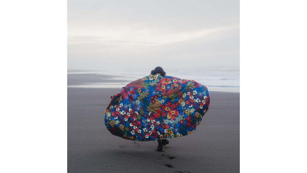 Rumpl Original Puffy Blanket, Flower Crown, 1 Person, TPPB-FC1-1