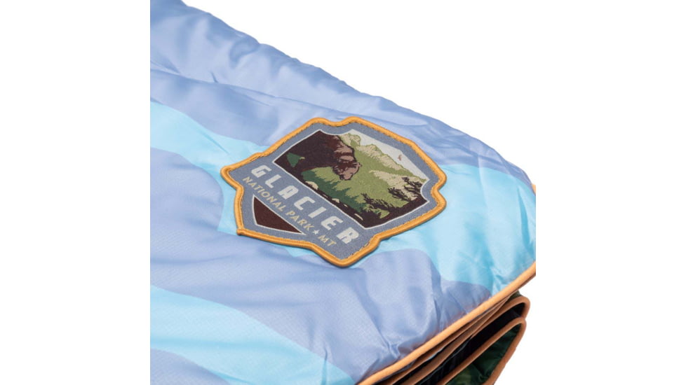Rumpl Original Puffy Blanket, Glacier National Park, 1 Person, TPPB-GLA-1