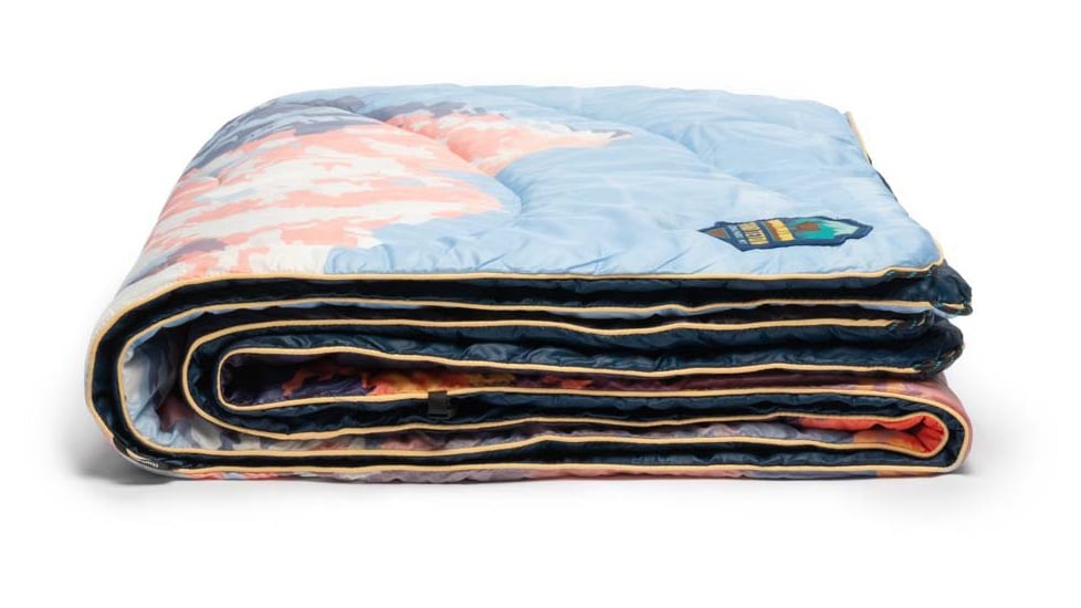 Rumpl Original Puffy Blanket, Grand Teton National Park, 1 Person, TPPB-TET-1
