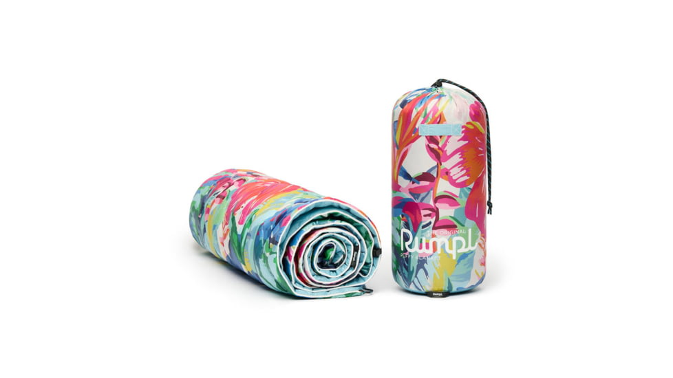 Rumpl Original Puffy Blanket, Hibiscus Rosa, 1 Person, TPPB-HR1-1