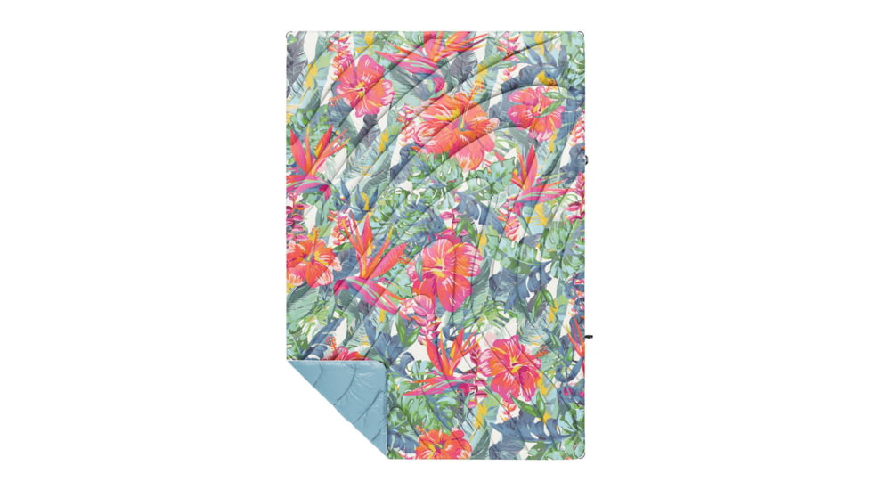 Rumpl Original Puffy Blanket, Hibiscus Rosa, 1 Person, TPPB-HR1-1