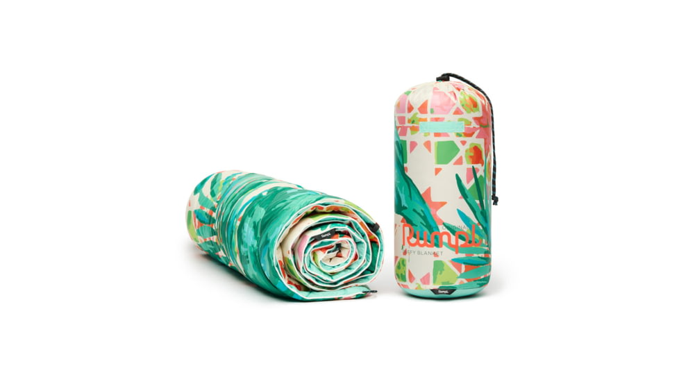 Rumpl Original Puffy Blanket, Moroccan Palm, 1 Person, TPPB-MP1-1