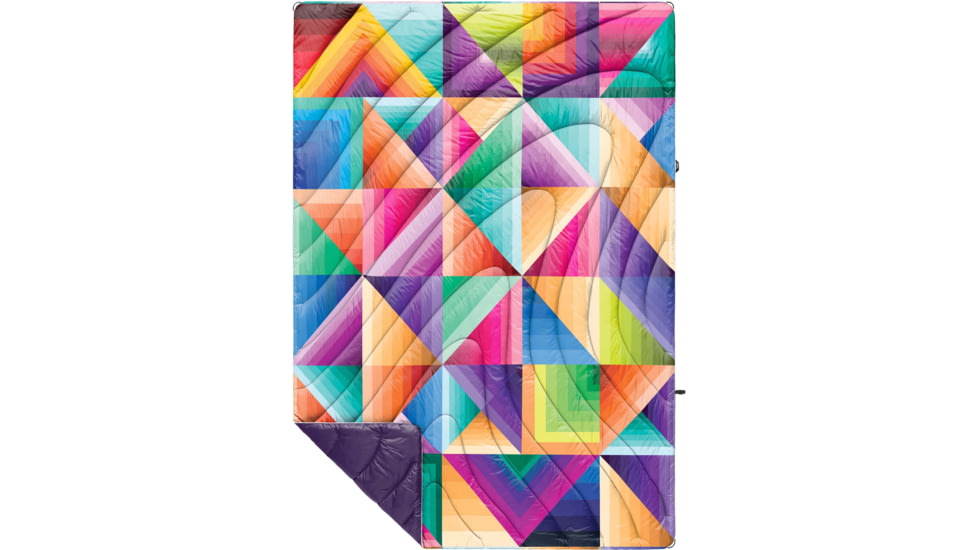Rumpl Original Puffy Blanket, Nathan Brown - Cozy Dimensions, TPPB-NA1-1