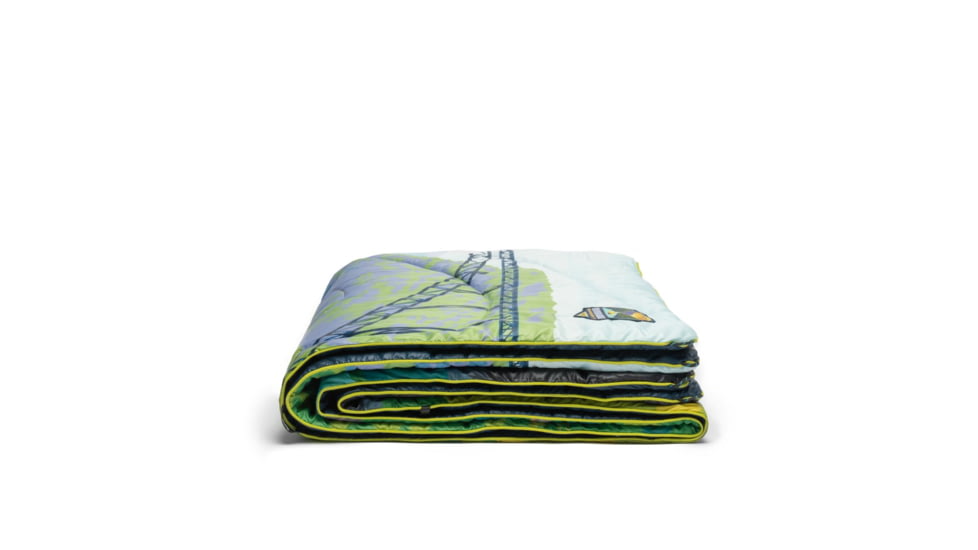 Rumpl Original Puffy Blanket, New River George, 1 Person, TPPB-NRG-1