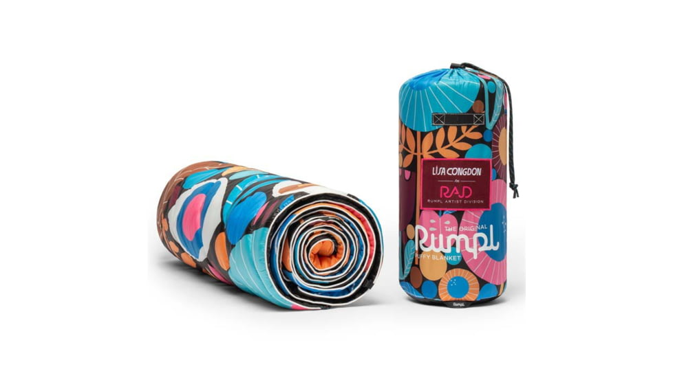 Rumpl Original Puffy Blanket, Night Garden/Lisa Congdon, 1 Person, TPPB-LC1-1