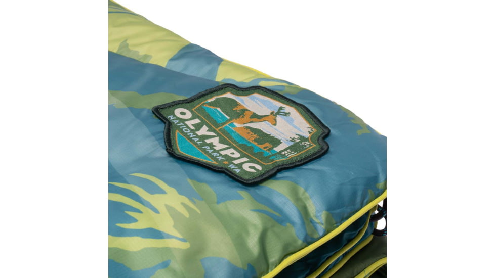 Rumpl Original Puffy Blanket, Olympic National Park, 1 Person, TPPB-OLY-1