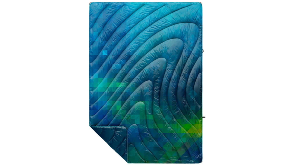 Rumpl Original Puffy Blanket, Pixelfetti Cool, 1 Person, TPPB-CPF-1