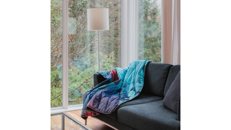 Rumpl Original Puffy Blanket, Printed, Anodized Fade, 1-Person, TPPB-AZF-1