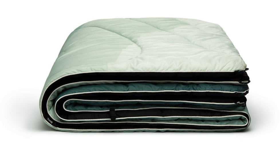 Rumpl Original Puffy Blanket, Printed, Cascade Fade/Green, 1-Person, TPPB-PB4-1