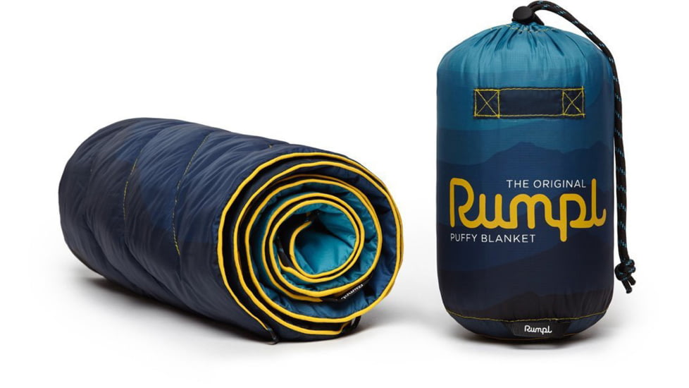 Rumpl Original Puffy Blanket, Printed, Cascade Fade/Teal, Junior, TPPB-P30-J
