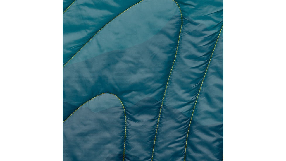 Rumpl Original Puffy Blanket, Printed, Cascade Fade/Teal, Junior, TPPB-P30-J