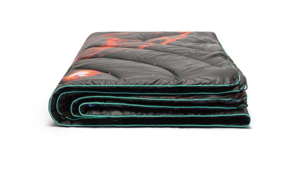 Rumpl Original Puffy Blanket - Printed, Cosmic Reef, 1 Person, TPPB-CR1-1