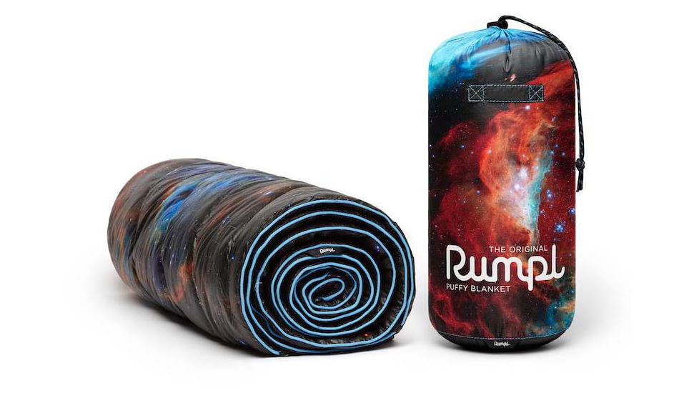 Rumpl Original Puffy Blanket - Printed, Cosmic Reef, 1 Person, TPPB-CR1-1