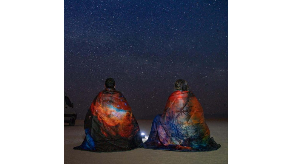 Rumpl Original Puffy Blanket - Printed, Cosmic Reef, 1 Person, TPPB-CR1-1