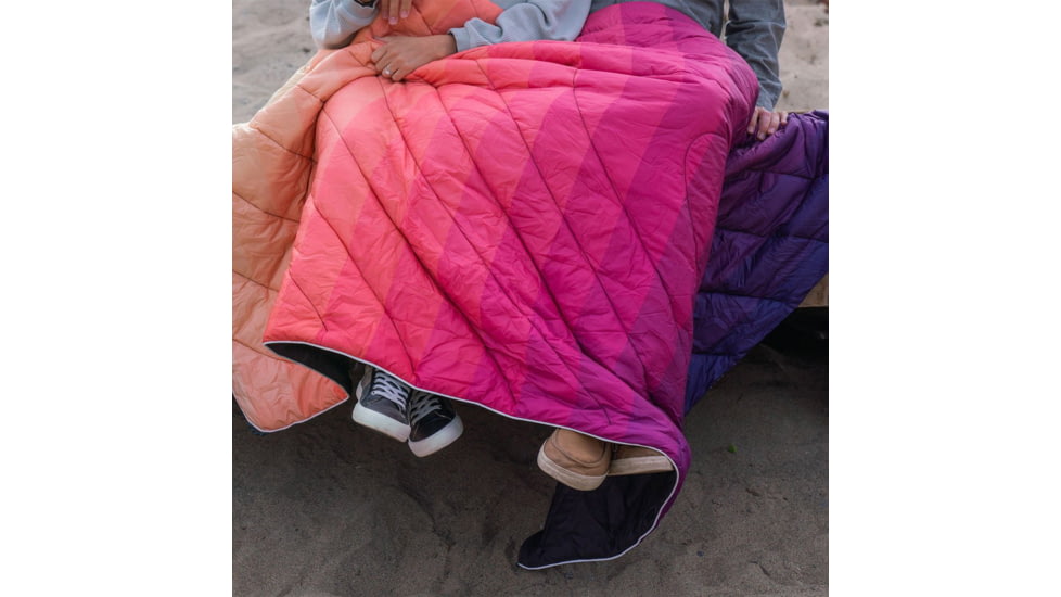 Rumpl Original Puffy Blanket, Printed, Dawn Pixel Fade, 1-Person, TPPB-DPF-1