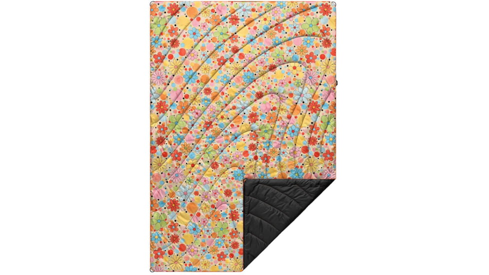 Rumpl Original Puffy Blanket, Printed, Dots &amp; Daisies/Mel Kadel, 1-Person, TPPB-MK1-1