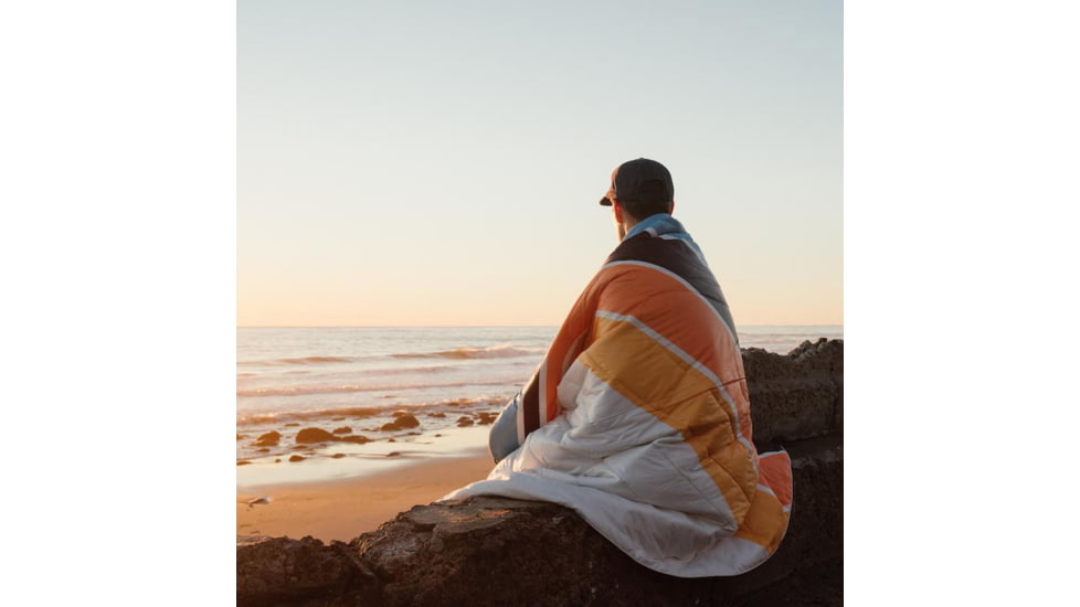 Rumpl Original Puffy Blanket, Printed, Easy Rider, 1-Person, TOPB-EAS-1