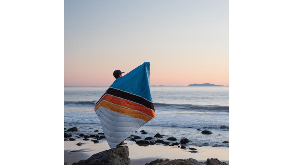 Rumpl Original Puffy Blanket, Printed, Easy Rider, 1-Person, TOPB-EAS-1