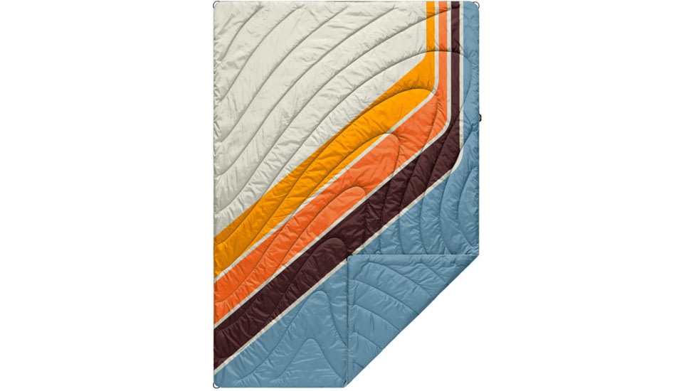 Rumpl Original Puffy Blanket, Printed, Easy Rider, 1-Person, TOPB-EAS-1