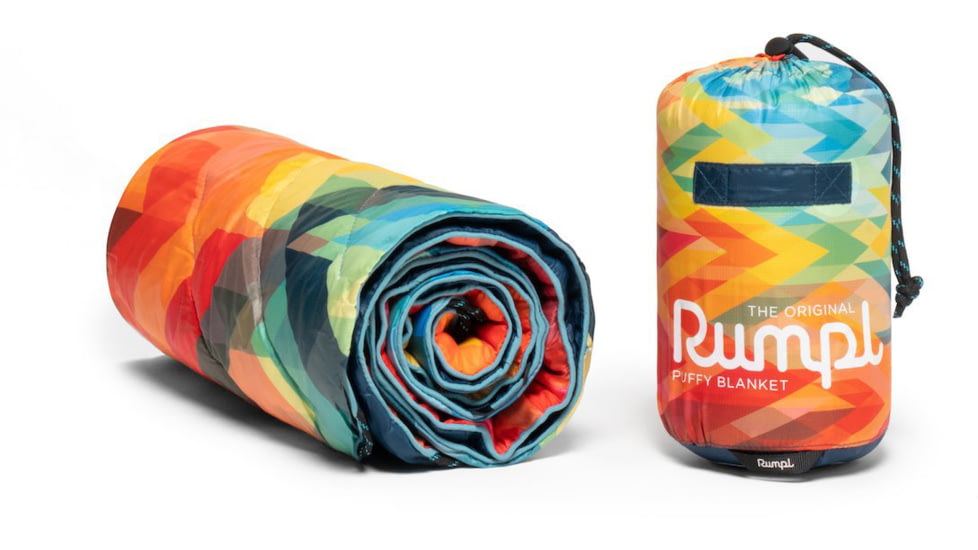 Rumpl Original Puffy Blanket, Printed, Geo, Junior, TPPB-GEO-J