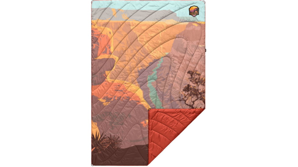 Rumpl Original Puffy Blanket, Printed, Grand Canyon, 1-Person, TPPB-GRC-1