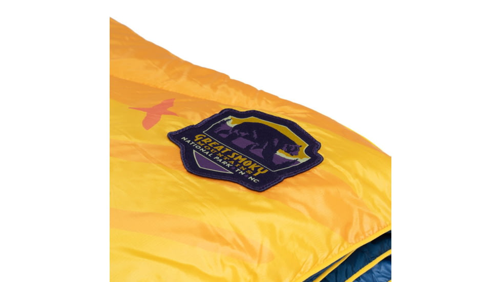 Rumpl Original Puffy Blanket, Printed, Great Smoky Mountains, 1-Person, TPPB-GSM-1