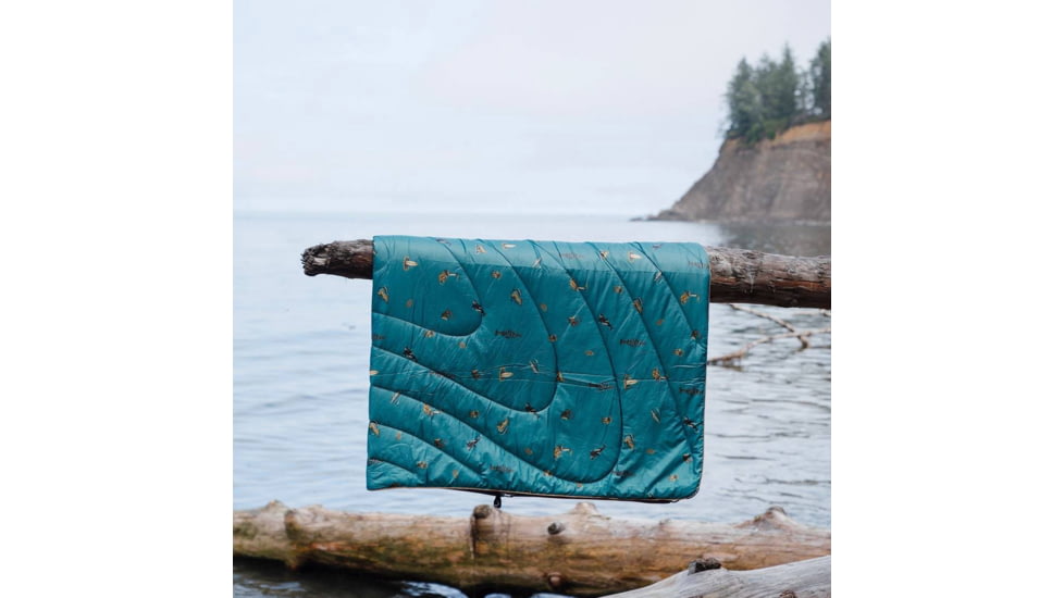 Rumpl Original Puffy Blanket, Printed, Left Coast/Sam Larson, 1-Person, TPPB-SL1-1