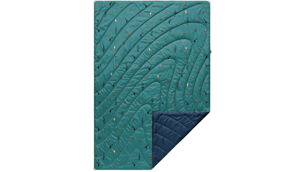 Rumpl Original Puffy Blanket, Printed, Left Coast/Sam Larson, 1-Person, TPPB-SL1-1