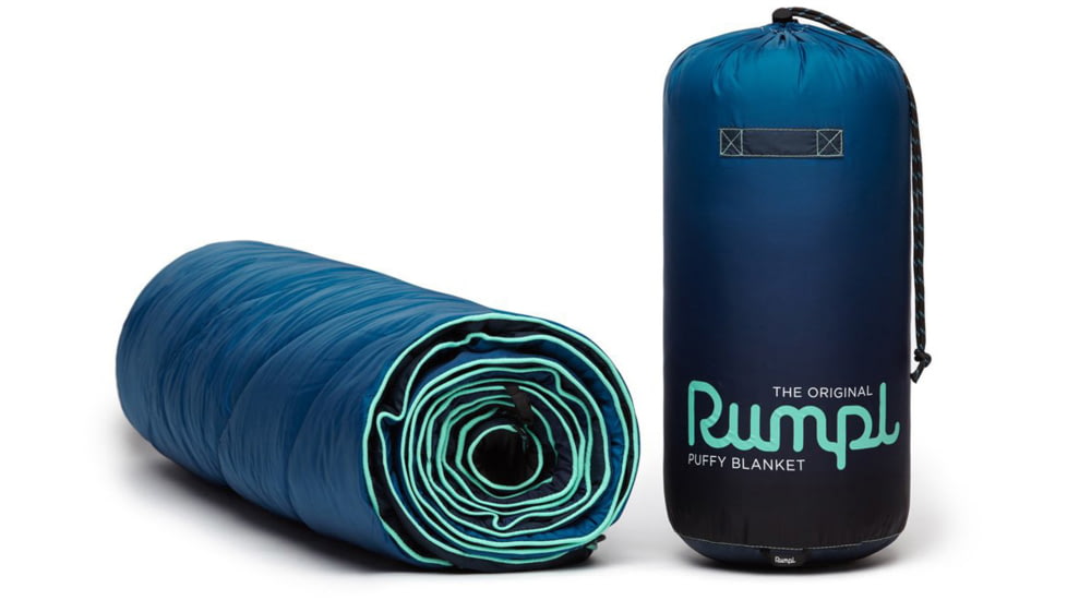 Rumpl Original Puffy Blanket, Printed, Ocean Fade, 1-Person, TPPB-P29-1