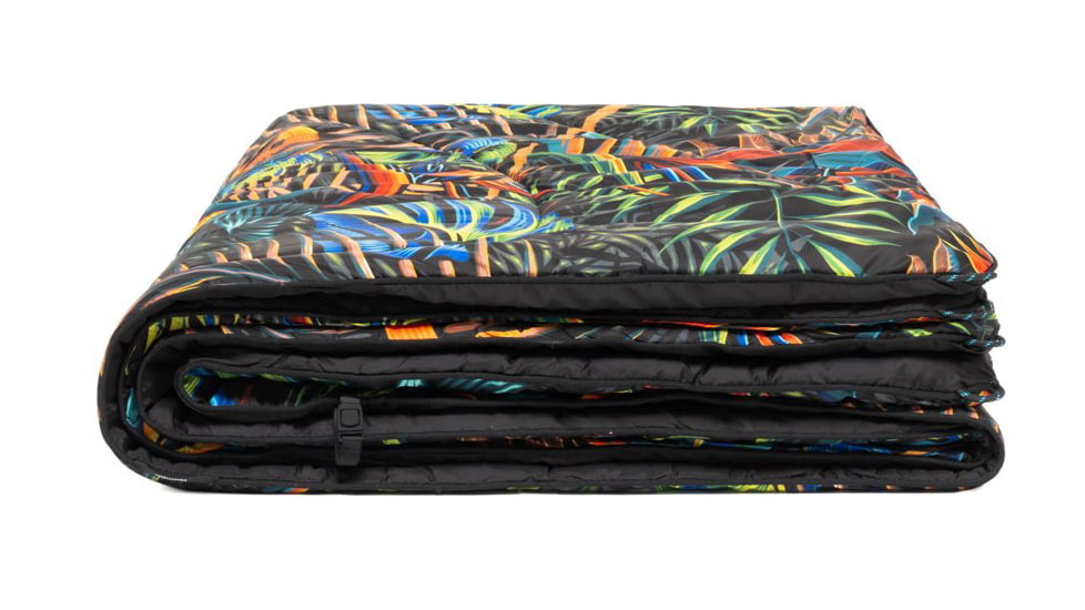 Rumpl Original Puffy Blanket, Printed, Psychotropic, 1-Person, TOPB-TRO-1