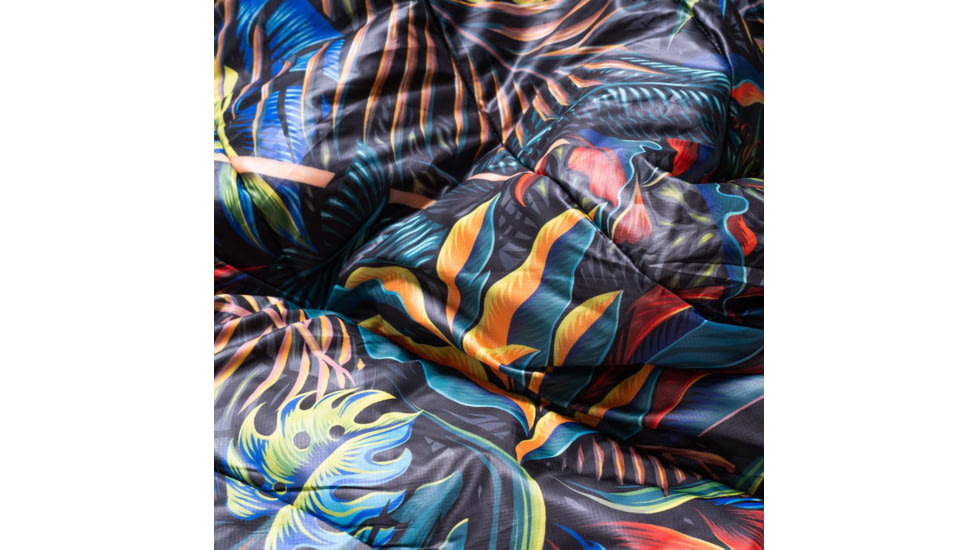 Rumpl Original Puffy Blanket, Printed, Psychotropic, 1-Person, TOPB-TRO-1