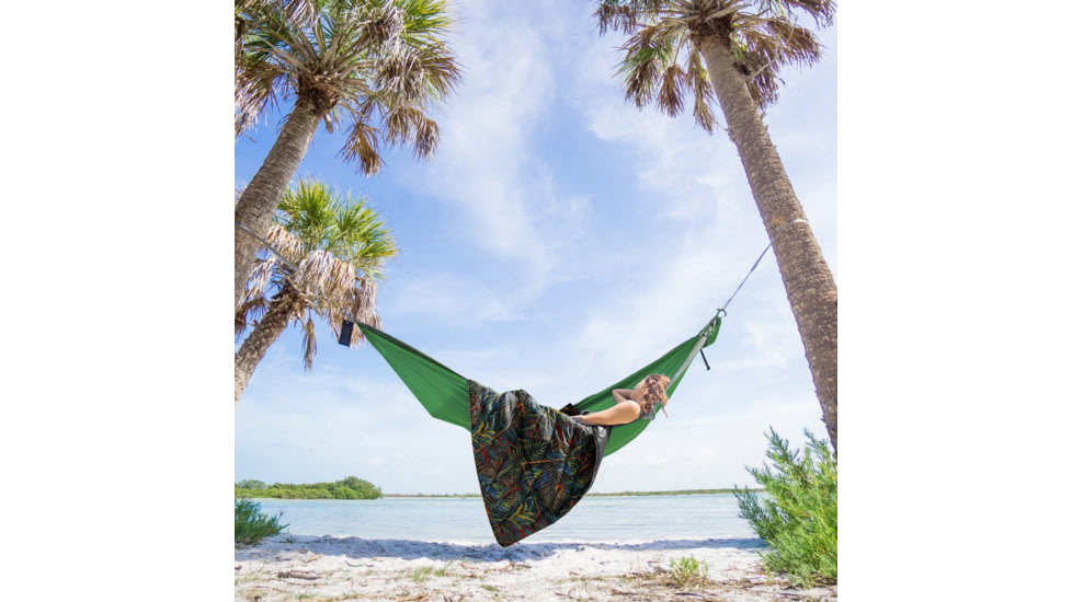 Rumpl Original Puffy Blanket, Printed, Psychotropic, 1-Person, TOPB-TRO-1