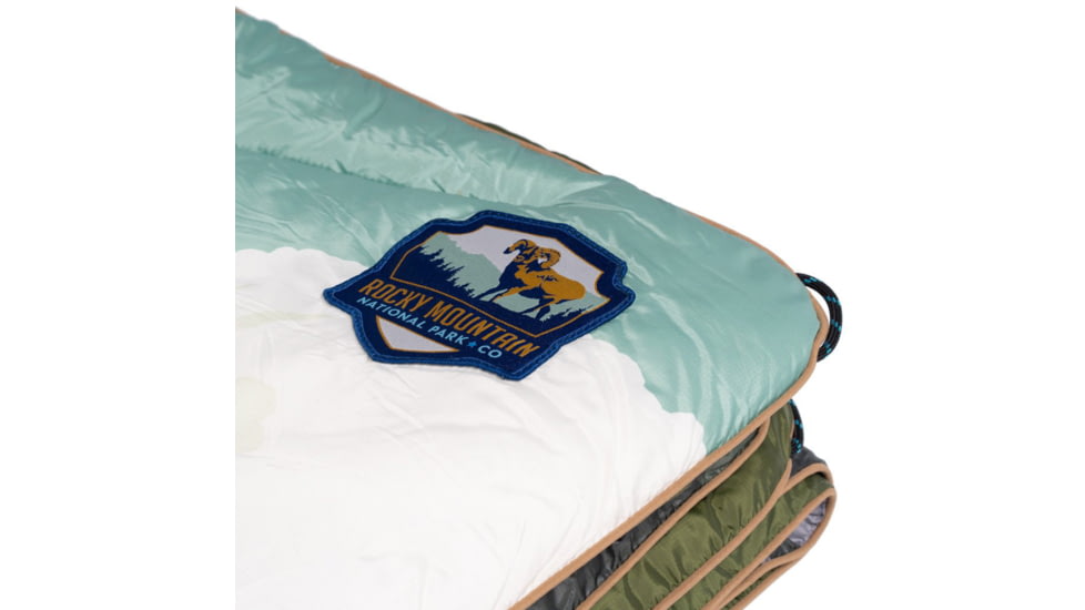 Rumpl Original Puffy Blanket, Printed, Rocky Mountain, 1-Person, TPPB-RMT-1