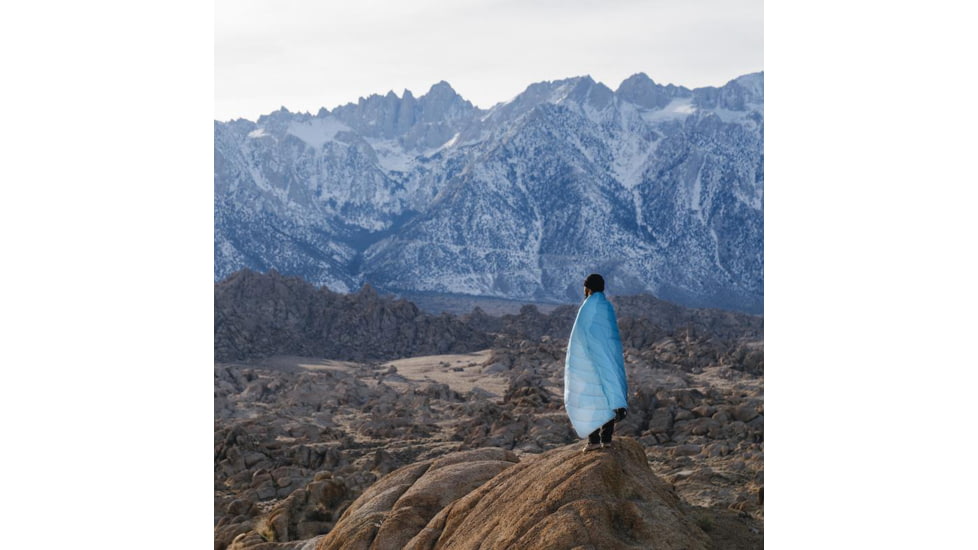 Rumpl Original Puffy Blanket, Printed, Sierra Spring Fade, 1-Person, TOPB-SFA-1