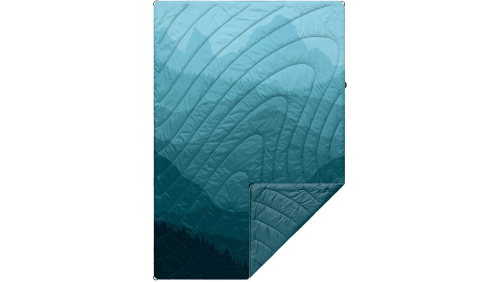 Rumpl Original Puffy Blanket, Printed, Sierra Spring Fade, 1-Person, TOPB-SFA-1