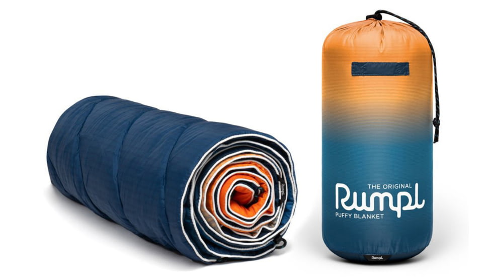 Rumpl Original Puffy Blanket, Printed, Sunset Fade, 1-Person, TOPB-SUN-1