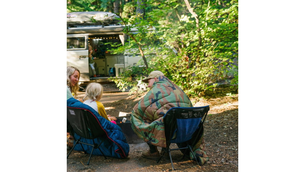 Rumpl Original Puffy Blanket, Printed, Woodland Camo, 1-Person, TPPB-P22-1