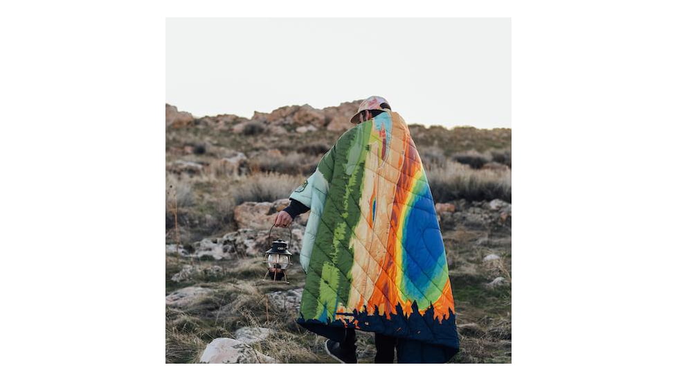 Rumpl Original Puffy Blanket, Printed, Yellowstone, 1-Person, TPPB-YEL-1