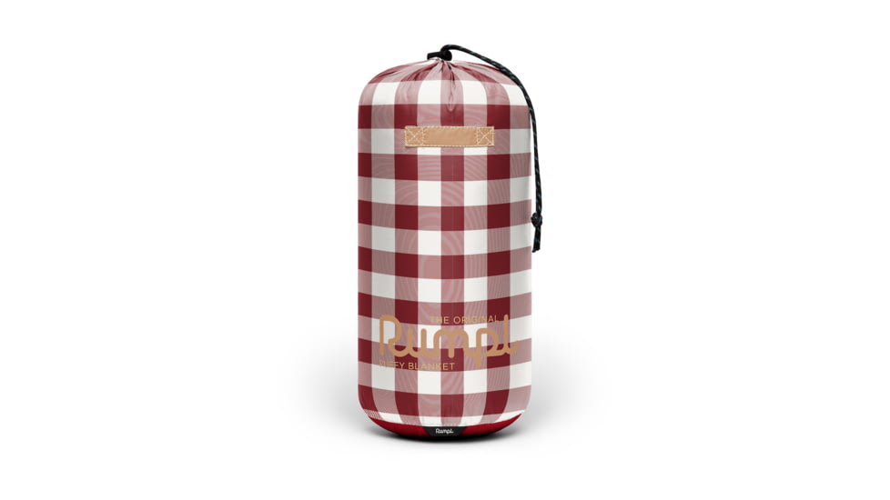 Rumpl Original Puffy Blanket, Red Gingham, 1 Person, TPPB-RG1-1