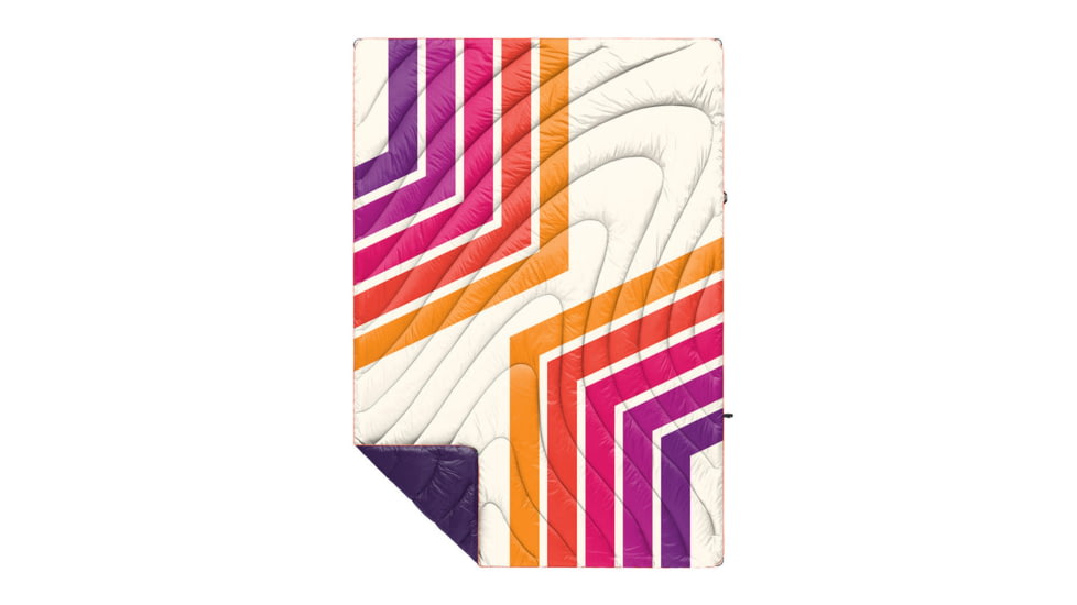 Rumpl Original Puffy Blanket, Retro Sunrise, 1 Person, TPPB-RT1-1