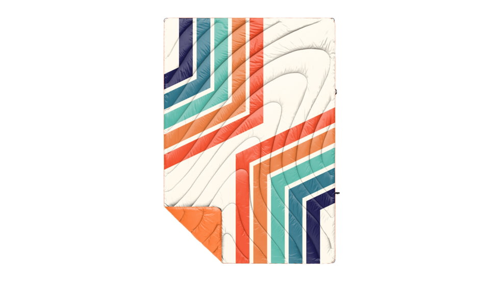 Rumpl Original Puffy Blanket, Retro Sunset, 1 Person, TPPB-RT2-1