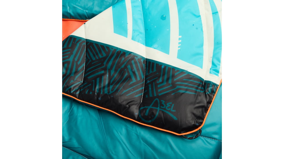 Rumpl Original Puffy Blanket, Salty Mountain Air, 1 Person, TPPB-EA1-1