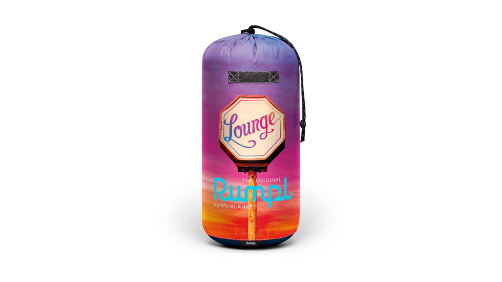 Rumpl Original Puffy Blanket, Sunset Lounge, 1 Person, TPPB-MC1-1