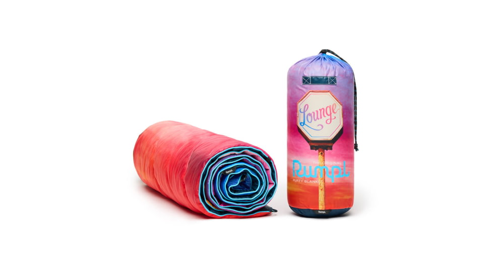 Rumpl Original Puffy Blanket, Sunset Lounge, 1 Person, TPPB-MC1-1